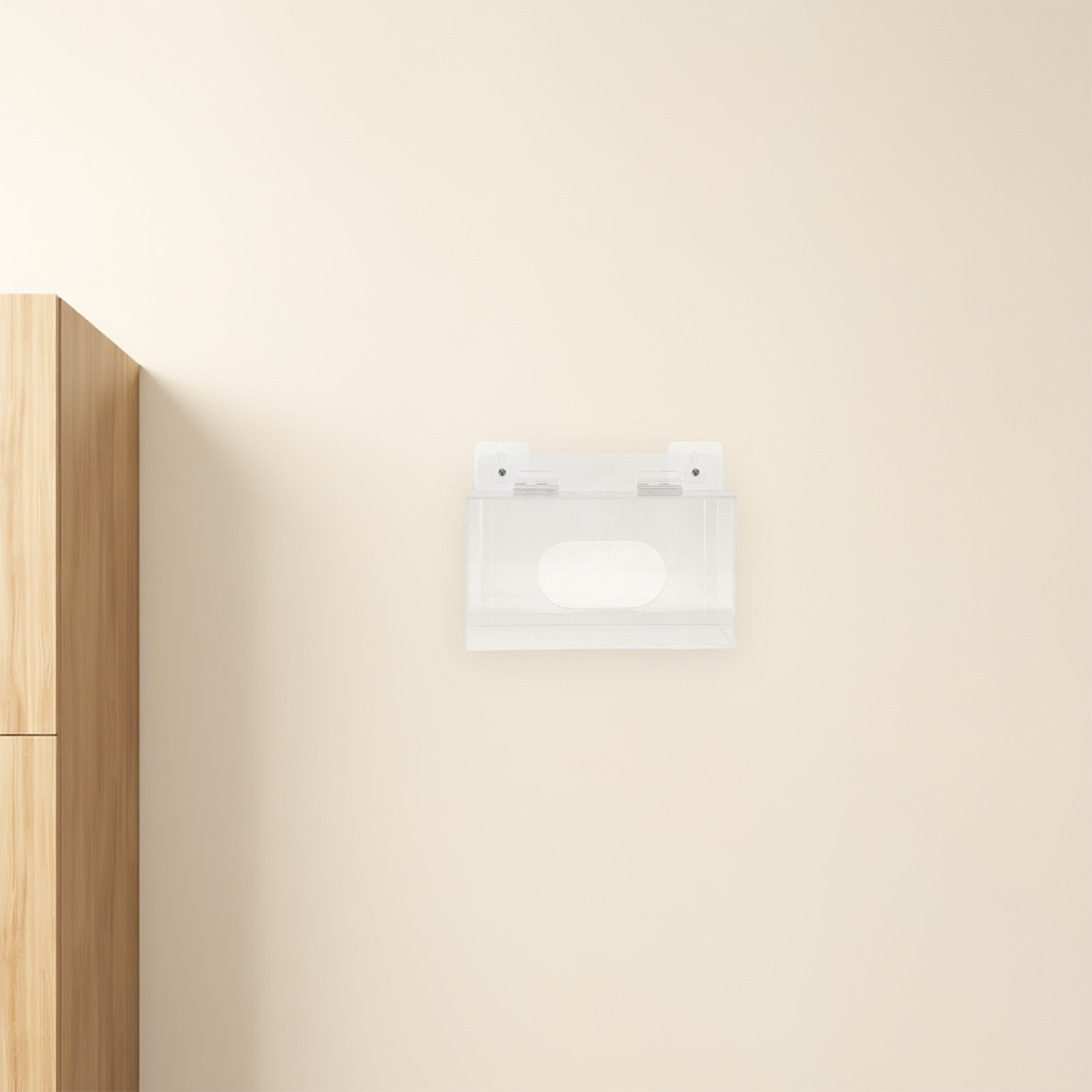 Face Mask Storage Box - Porta Maschere in Acrilico da Parete,